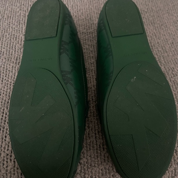 Michael Kors Camila Logo Perforated Moccasin w/ Gold Accent - Picture 9 of 13